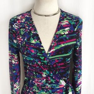 BCBGMaxAzria ‘Adele’ Wrap Dress